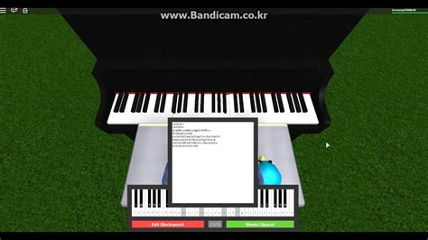 Minecraft Piano Sheet Roblox