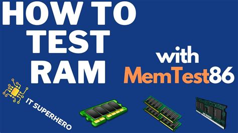 How To Do A Memtest On Your Computer Testing Computer Memory With