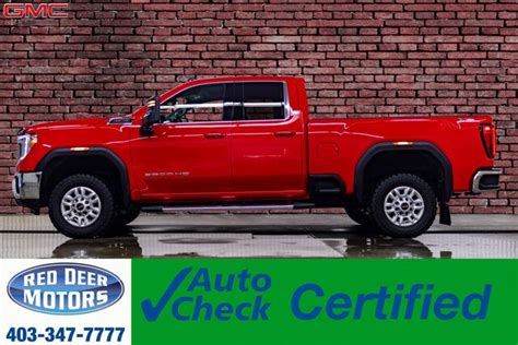 2022 Gmc Sierra 2500hd 4x4 Double Cab Sle X31 Pseat Bcam Red Deer Ab 56289884