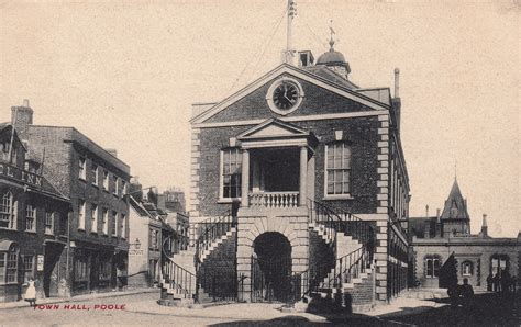 Town Hall Poole By C T Snook C1905 Postcard Postall Flickr