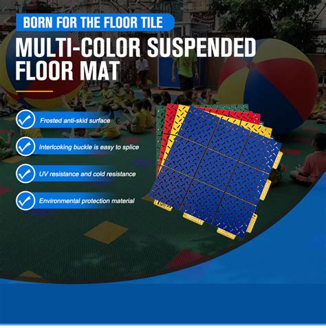 Wholesale K10 20 PP Flooring Plastic Modular Sport Tiles Playground