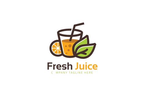 Fresh Juice Logo Template | Branding & Logo Templates ~ Creative Market