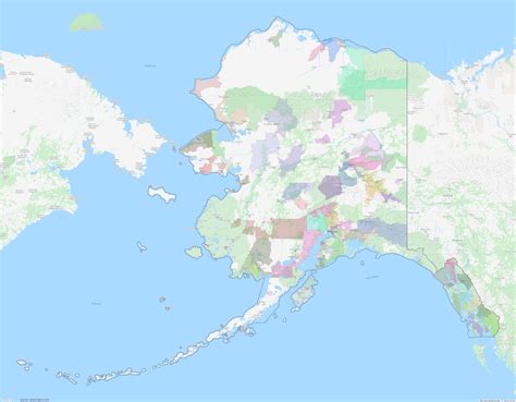 Alaska Zip Code Map