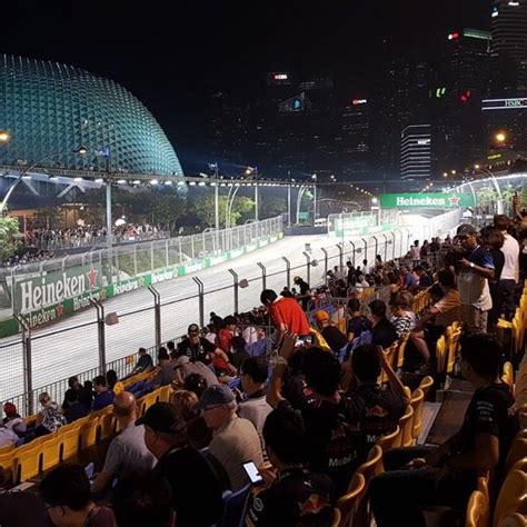 Updated F1 Singapore Connaught Grandstand Drs Zone 3 Day Tickets