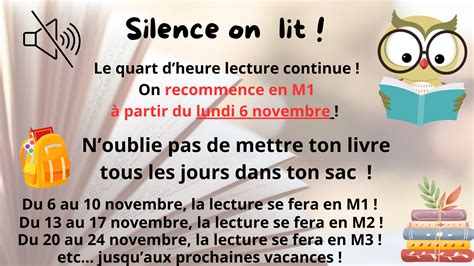 Silence on lit continue Collège Nelson Mandela