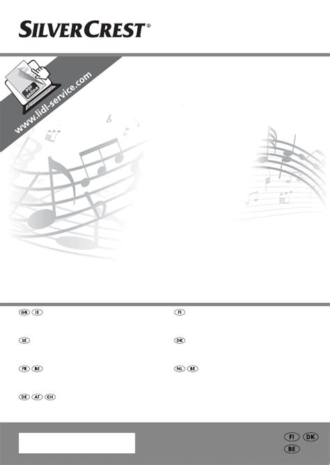 Mode d emploi SilverCrest SKM 40 C1 Français 101 des pages