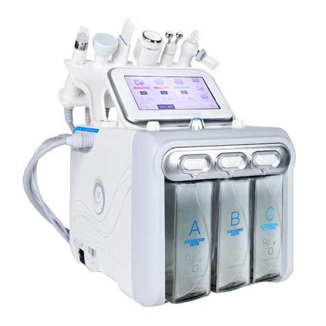 6 In 1 Vacuum Face Cleaning Hydro Diamond Dermabrasion Water Oxygen Jet