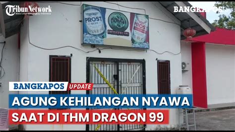 Agung Kehilangan Nyawa Saat Asik Joget Di THM Dragon 99 Sungailiat