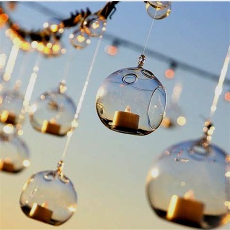 Hanging Glass Balls Dream Wedding Pinterest