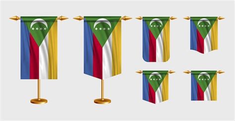 Premium Vector Free Vector Illustration Of Comoros Flag