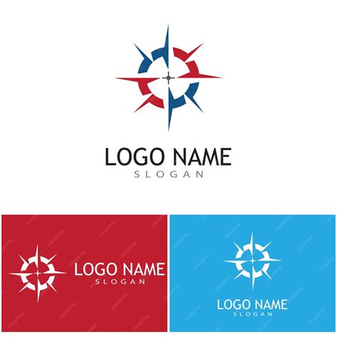 Premium Vector Compass Icon Vector Illustration Design Logo Template