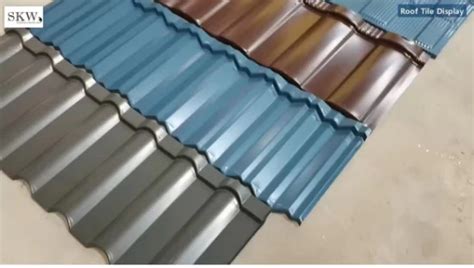 Pre Painted Corrugated Color Roofing Sheets Metal Roof Sheet China