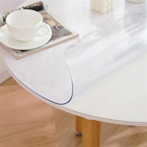 Amazon Eisdroma 36 Inch Clear Round Table Cover Protector Clear