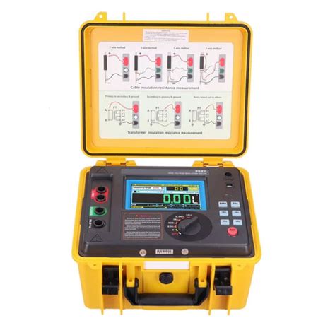 Etcr High Performance Hv Insulation Resistance Tester Kv Tohm