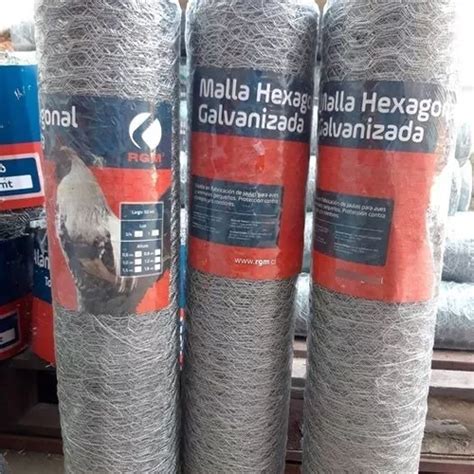 Malla Gallinero Hex 3 4 X 1mt X 50mt Envio Solo X Rollo Cuotas Sin