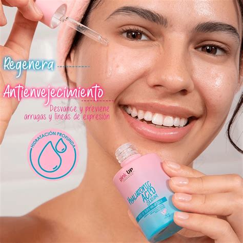 PINK UP Hyaluronic Acid Serum Suero De Ácido Hialuronico Hidratación