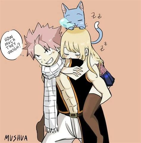 Natsu Lucy Happy Fairy Tail Fairy Tail Gruvia Fairy Tail Natsu And Lucy Fairy Tale Anime