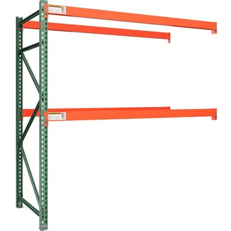 Global Industrial™ Bolted Teardrop Pallet Rack Add On 144w X 42d X