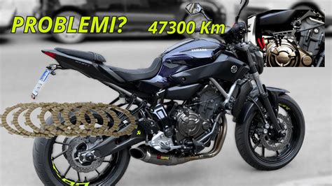 LE YAMAHA HANNO PROBLEMI SOSTITUZIONE FRIZIONE MT 07 YouTube