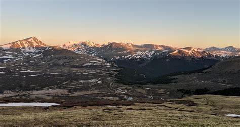 Guanella Pass From Mt Bierstadt Before The Crowds Colorado Usa R