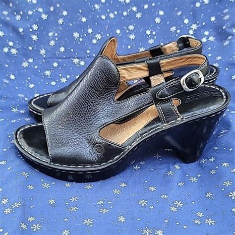 Born Shoes Born Wedge Sandals Poshmark