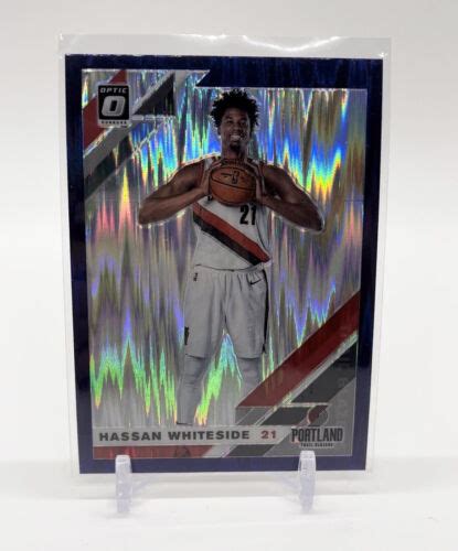 Panini Donruss Optic Hassan Whiteside Purple Shock Prizm