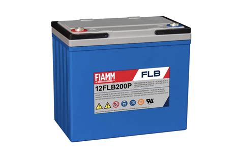 Fiamm 12FLB200P 12V 55Ah VRLA Battery