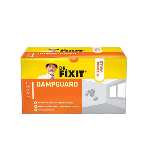 Dr Fixit Dr Fixit Dampguard Classic Damp Proof Coating For Internal