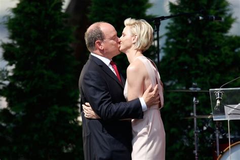 Photo La Princesse Charlene De Monaco Et Le Prince Albert II De