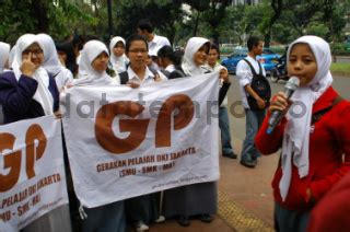 unjuk rasa gerakan pelajar dki jakarta - DATATEMPO