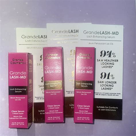 Grande 3x Grandelash Md Lash Enhancing Serum Travel Size 0 02 Oz 7 Ml Each 843246100451 Ebay