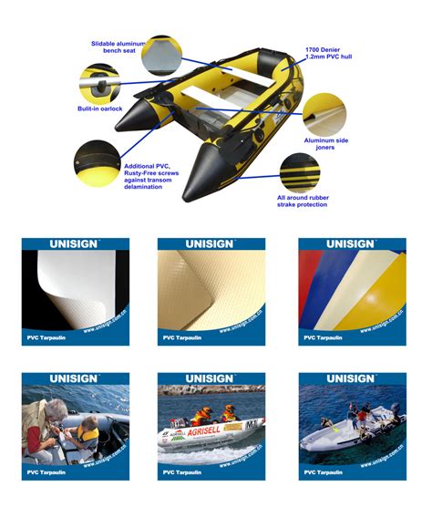 China Inflatable PVC Coated Tarpaulin For Fabrication Inflatable Boats