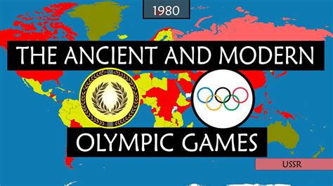history   ancient  modern olympic games   map heru