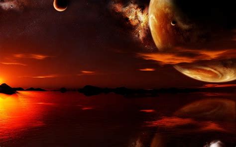 Red Moon , Strange Planet HD wallpaper | Pxfuel