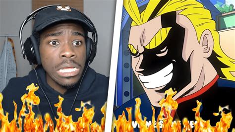 Bars On Bars Goku Vs All Might Rap Battle Reaction Youtube