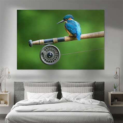 Ijsvogel Van Ijsvogels Nl Corn Van Oosterhout Op Canvas Behang En