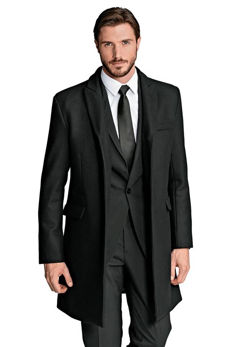 Manteau 34 Homme Arlington Double Noir