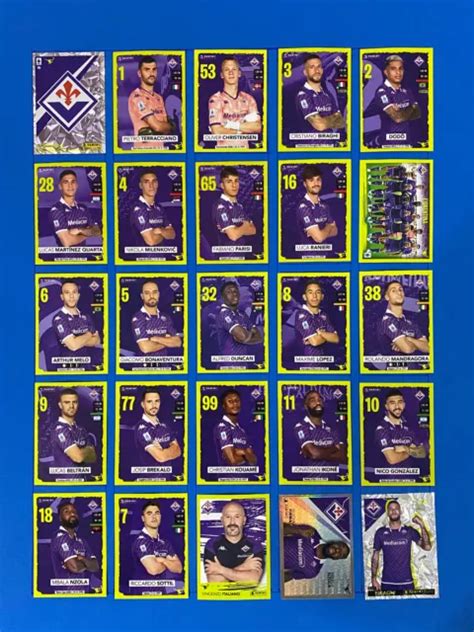 Figurine Calciatori Panini Squadra Completa Fiorentina