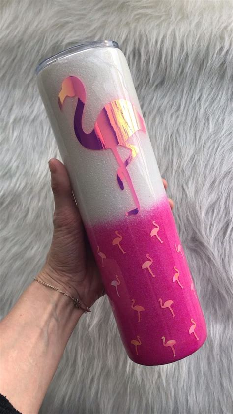 Pink Flamingo Tumbler Tropical Tumbler Hot Pink Flamingo Cup Video