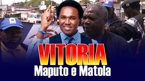 A Frelimo Comemora Vitoria Para Maputo E Matola E Coloca A Renamo Em