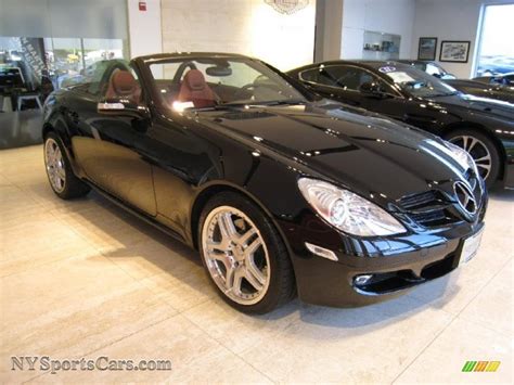 2006 Mercedes Benz SLK 350 Roadster In Obsidian Black Metallic 118278