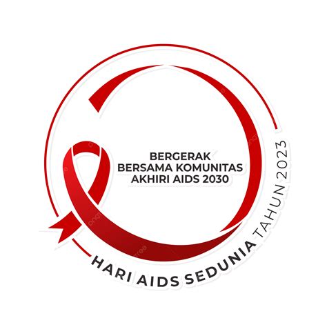 Official Logo For World Aids Day 2023 Moving Together With The