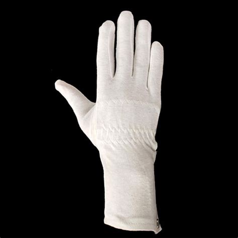 Extra Length Anti Slip Military Parade Gloves