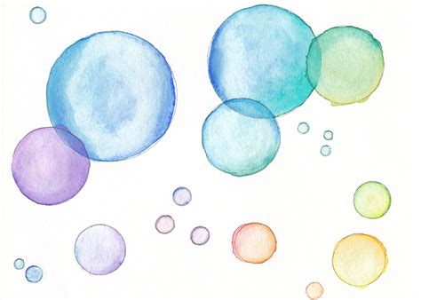 Bubbles {Watercolor Painting} by LaRenaissanceGirl on DeviantArt