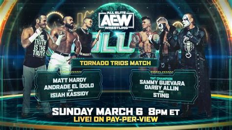 Aew Revolution 2022 Resultados En Vivo Hangman Page Vs Adam Cole