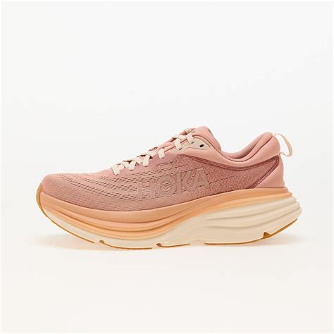 Hoka One One W Bondi 8 Sandstone Cream In Pink Lyst