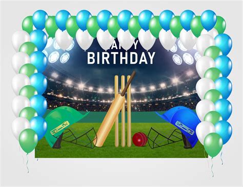 Buy Cricket Birthday Party Decoration Party Supplies Thememyparty