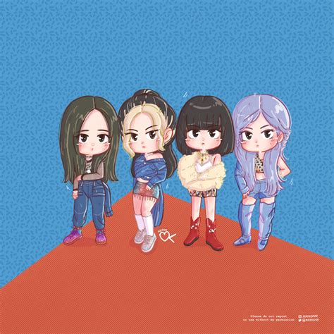 Top 99 hình nền blackpink chibi cute đẹp nhất tải miễn phí