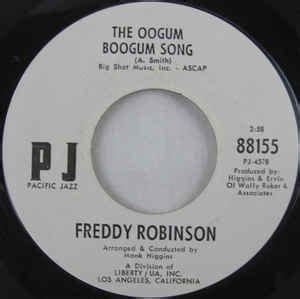 Freddy Robinson – The Oogum Boogum Song / Black Fox (1969, Vinyl) - Discogs