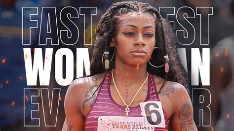 Sha Carri Richardson Threw Down The Fastest M Time Ever Usatf